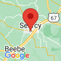 Map of Searcy, AR US